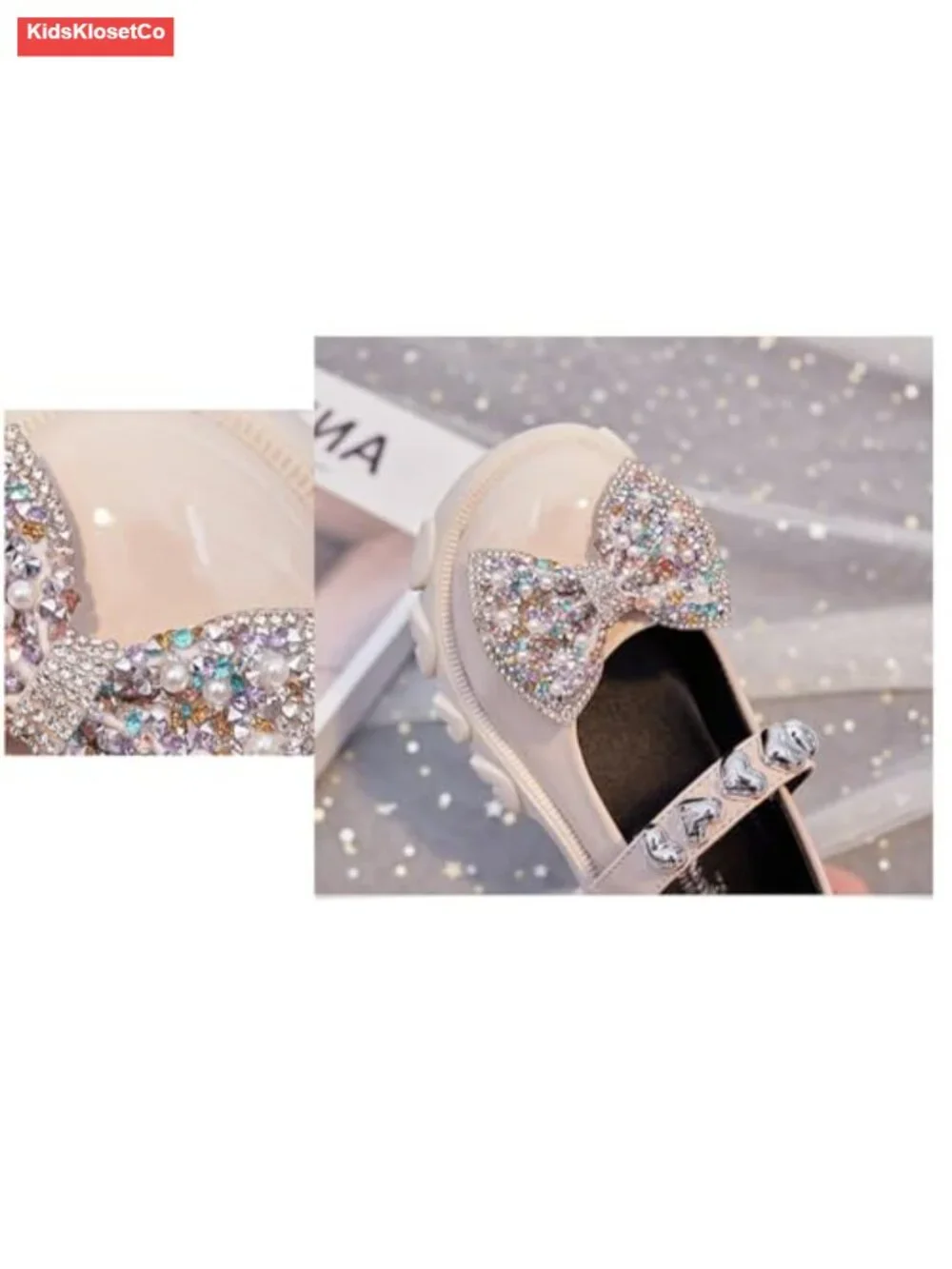 Girls Mary Jane Flats Slip On Platform Loafers School Dress Shoes